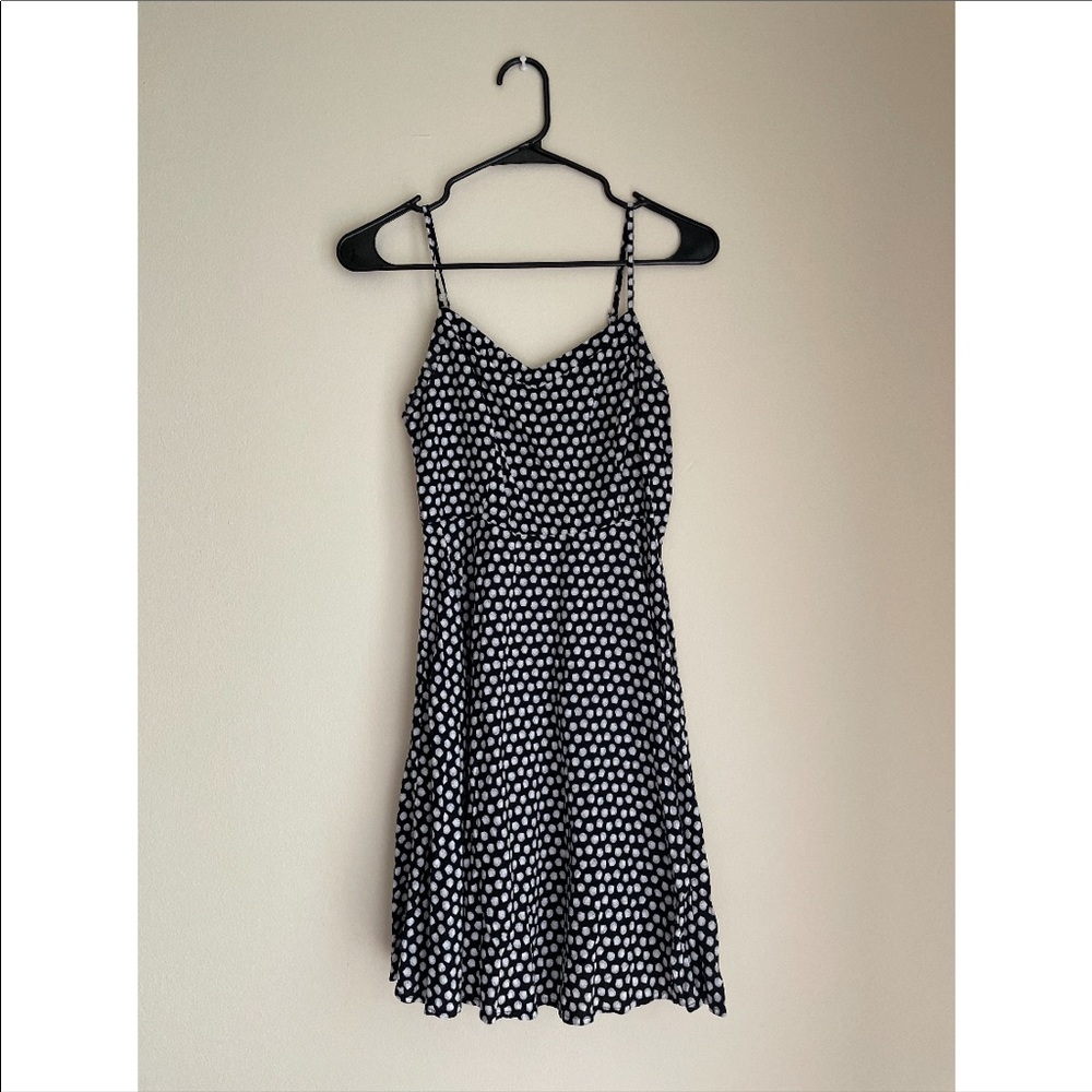 Black & White Seashell Old Navy Dress Small